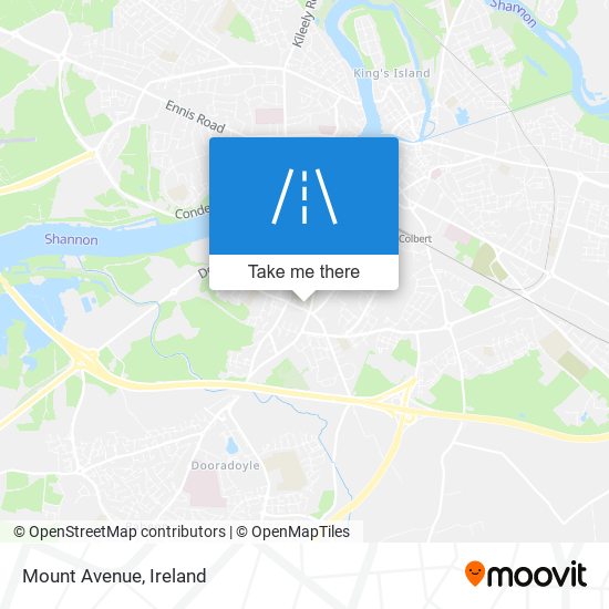 Mount Avenue map