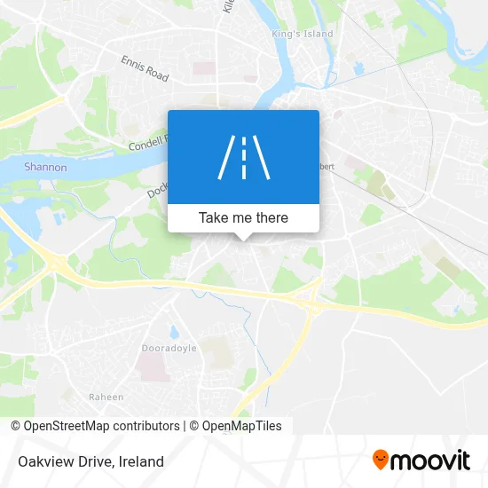 Oakview Drive map