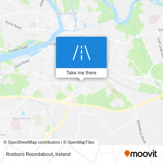 Roxboro Roundabout map