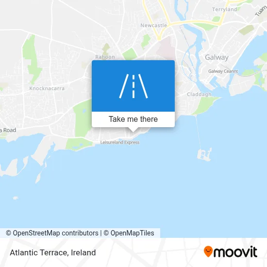 Atlantic Terrace map