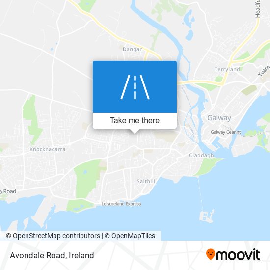 Avondale Road map