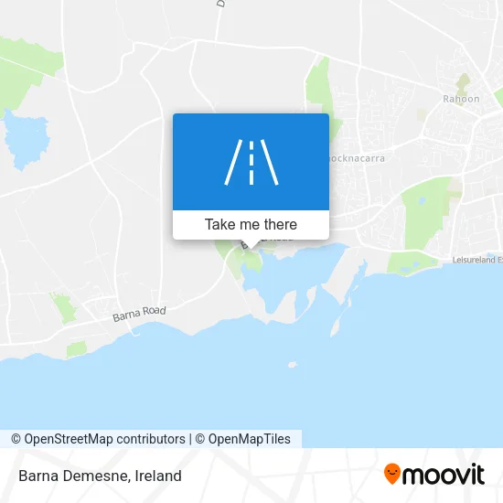 Barna Demesne map