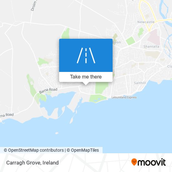 Carragh Grove map