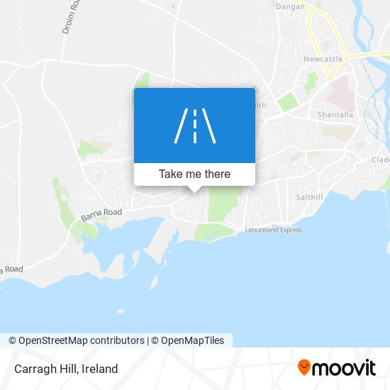 Carragh Hill map