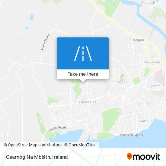 Cearnóg Na Mbláth map