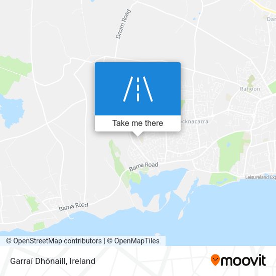 Garraí Dhónaill map