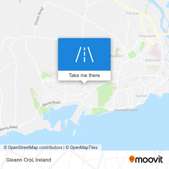 Gleann Croí map