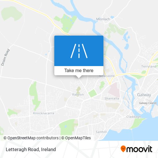 Letteragh Road map