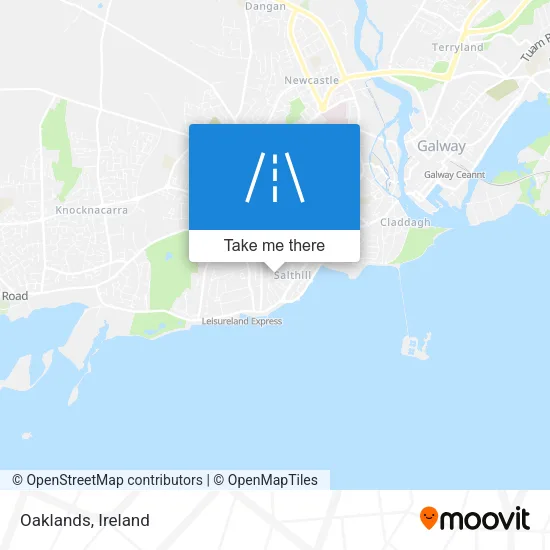 Oaklands map