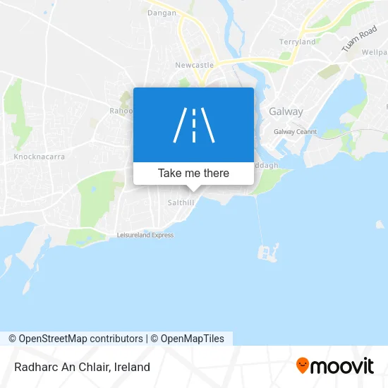 Radharc An Chlair map