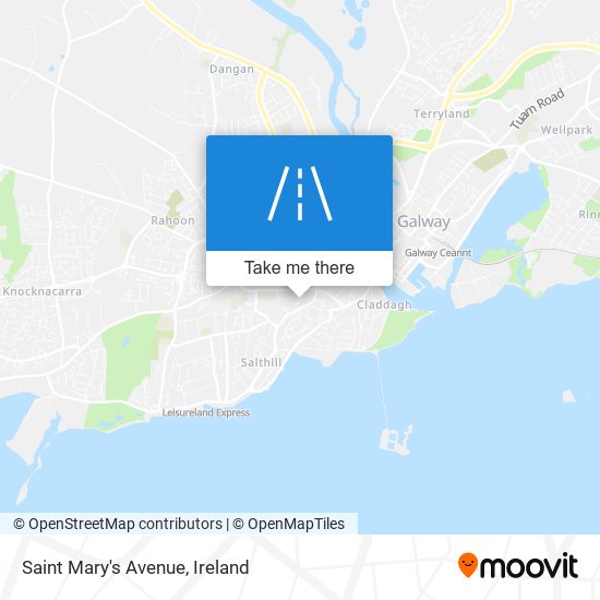 Saint Mary's Avenue map