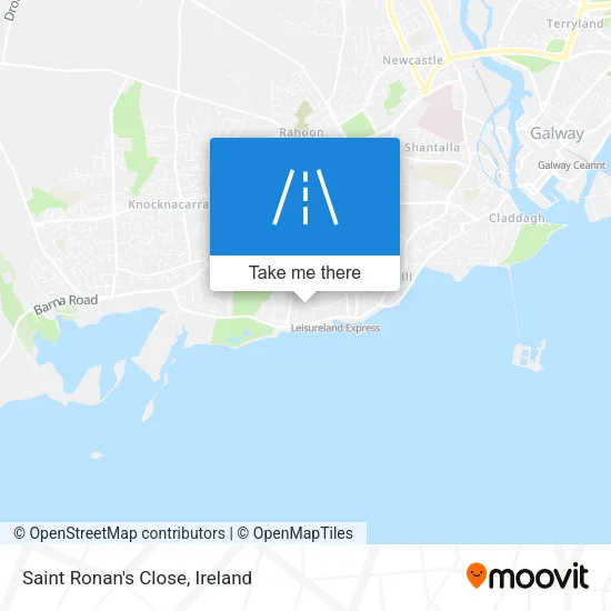 Saint Ronan's Close map