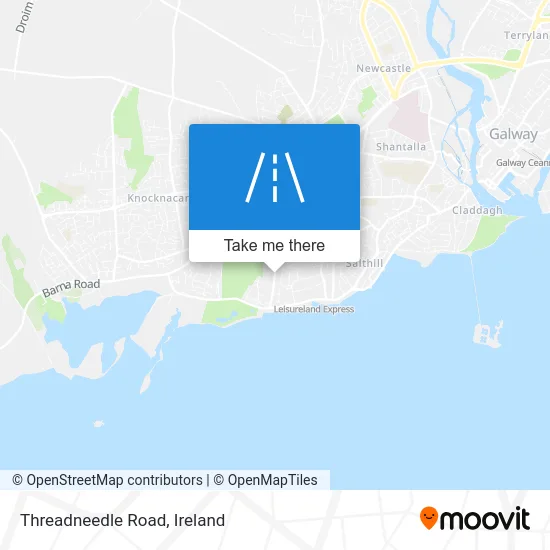 Threadneedle Road map