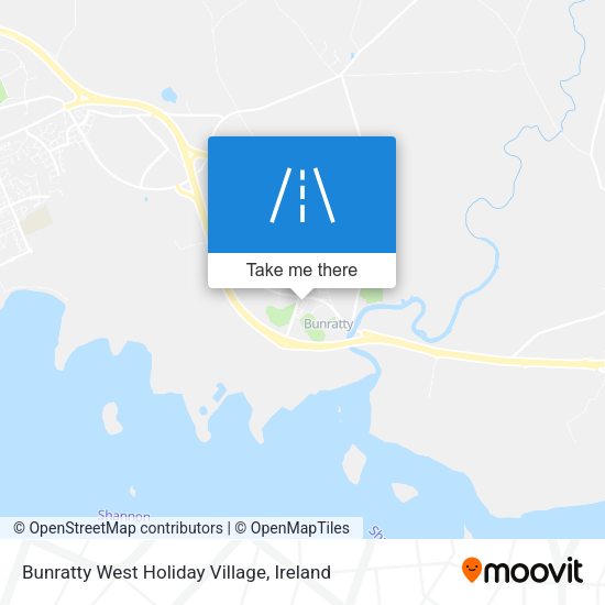 Bunratty West Holiday Village map