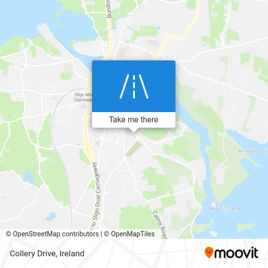 Collery Drive map