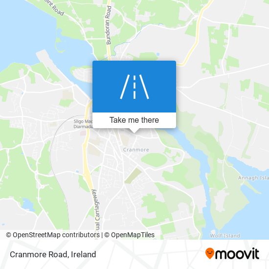 Cranmore Road map