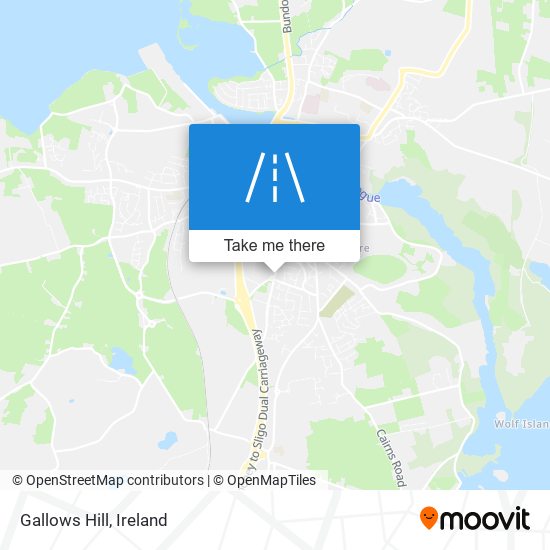 Gallows Hill map