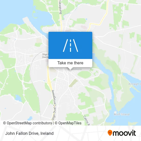 John Fallon Drive map