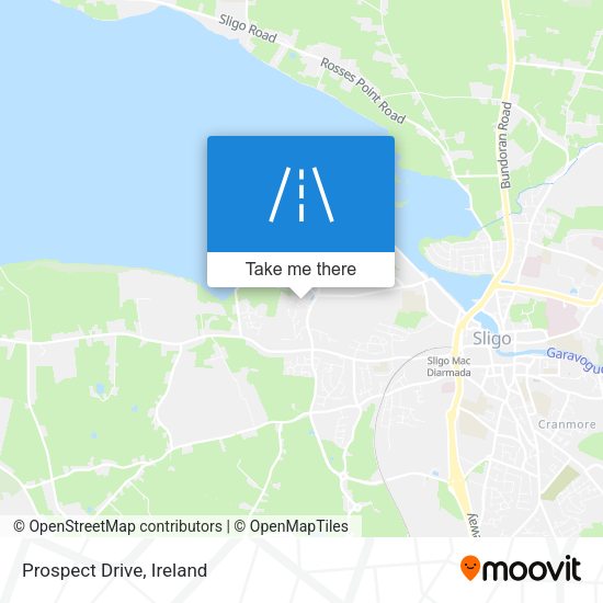 Prospect Drive map