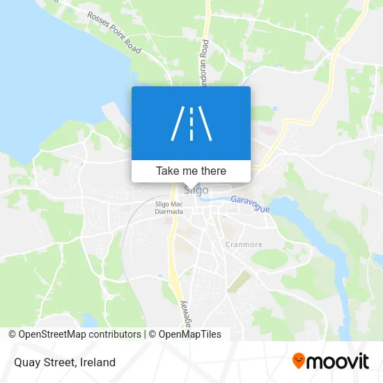 Quay Street map