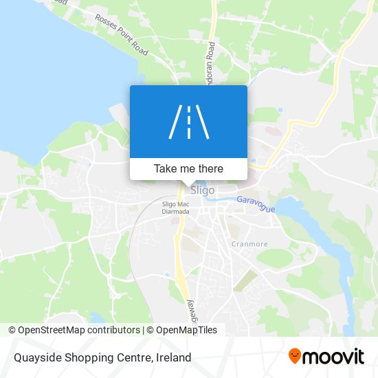 Quayside Shopping Centre map