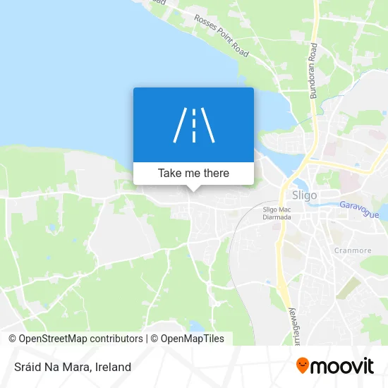 Sráid Na Mara map