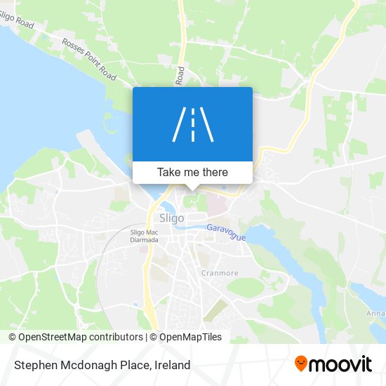 Stephen Mcdonagh Place map