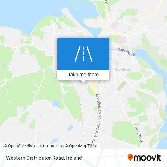 Western Distributor Road plan