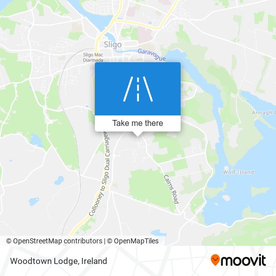 Woodtown Lodge map