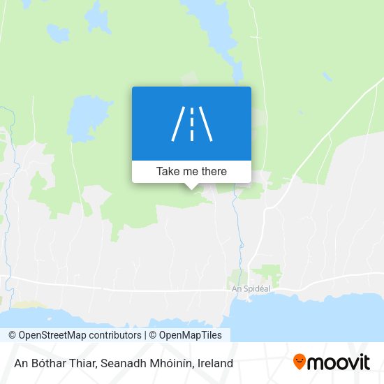 An Bóthar Thiar, Seanadh Mhóinín map