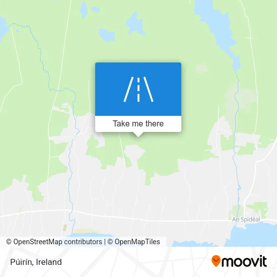 Púirín map