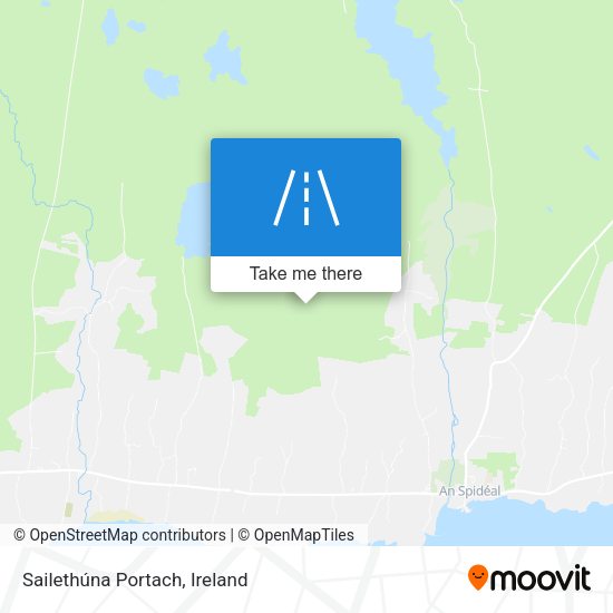 Sailethúna Portach map
