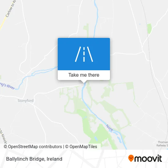 Ballylinch Bridge map