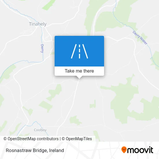 Rosnastraw Bridge map