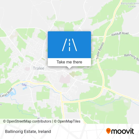 Ballinorig Estate map