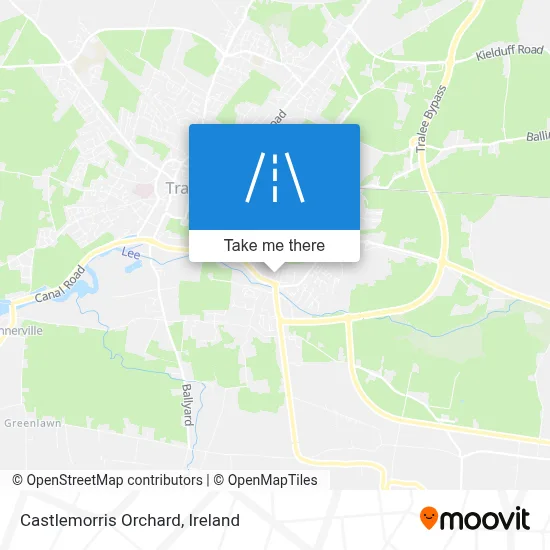 Castlemorris Orchard map