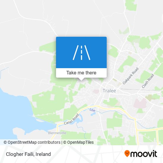 Clogher Faili map