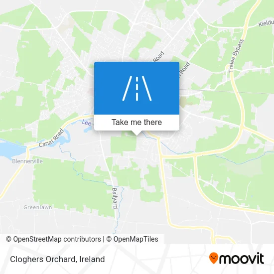 Cloghers Orchard map