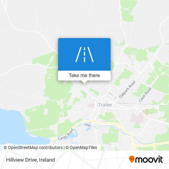 Hillview Drive map