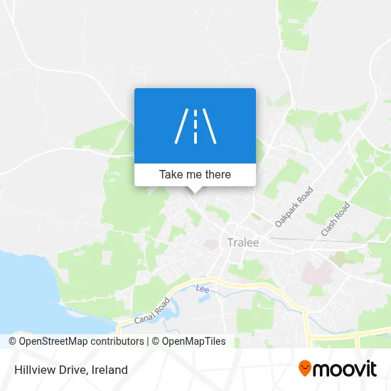 Hillview Drive map