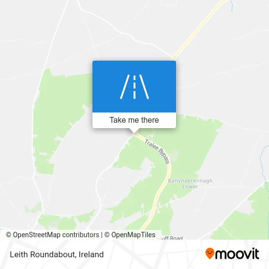 Leith Roundabout map