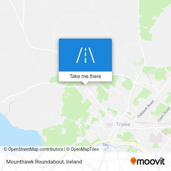 Mounthawk Roundabout map