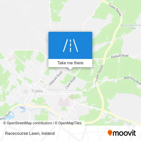 Racecourse Lawn map