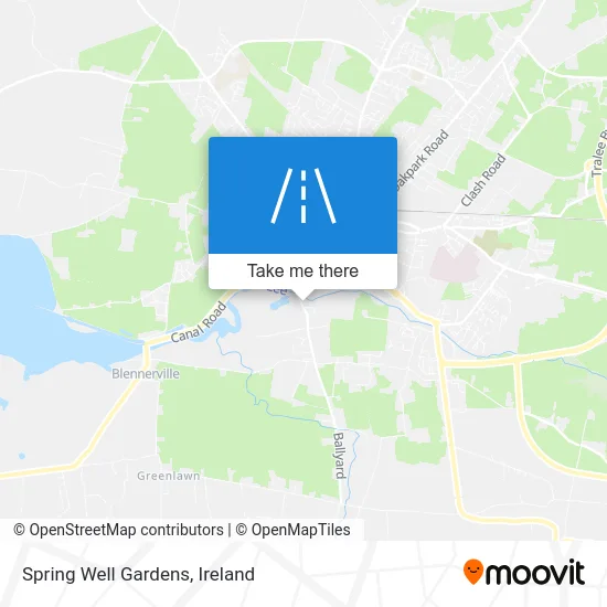 Spring Well Gardens map