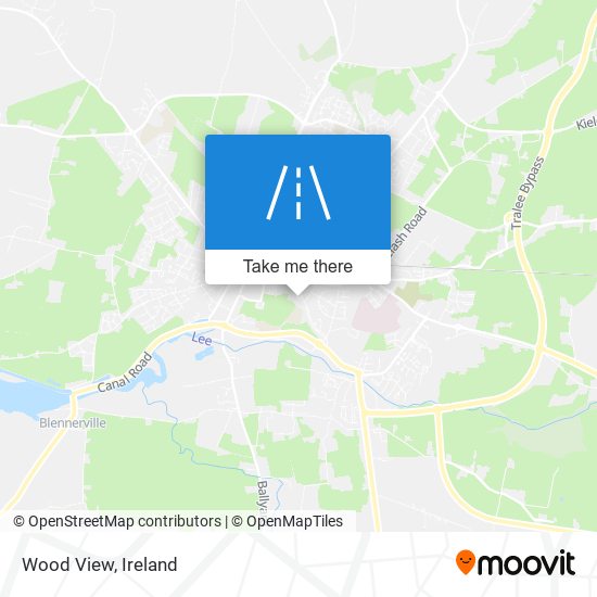 Wood View map