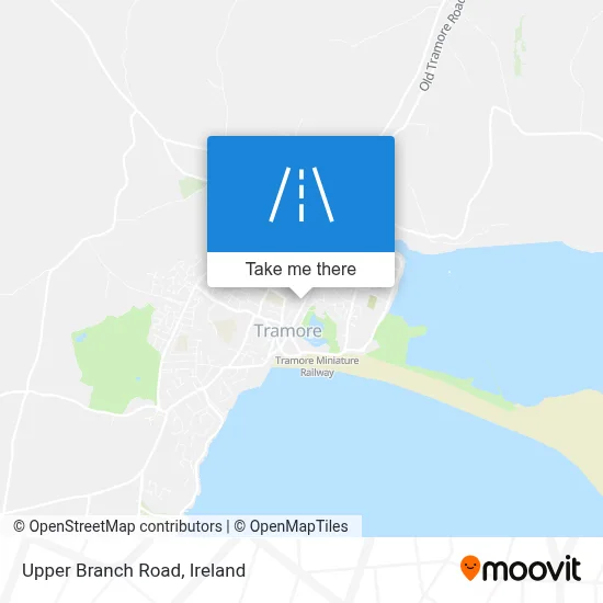 Upper Branch Road map