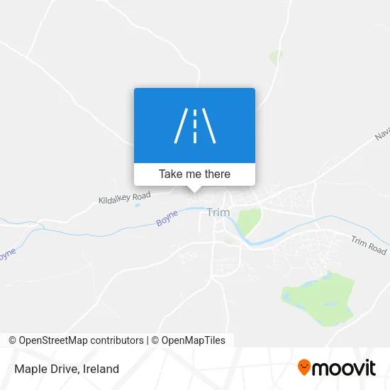 Maple Drive map