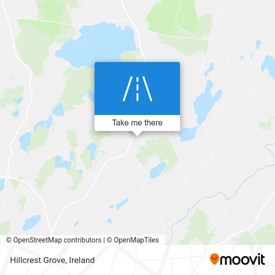 Hillcrest Grove map