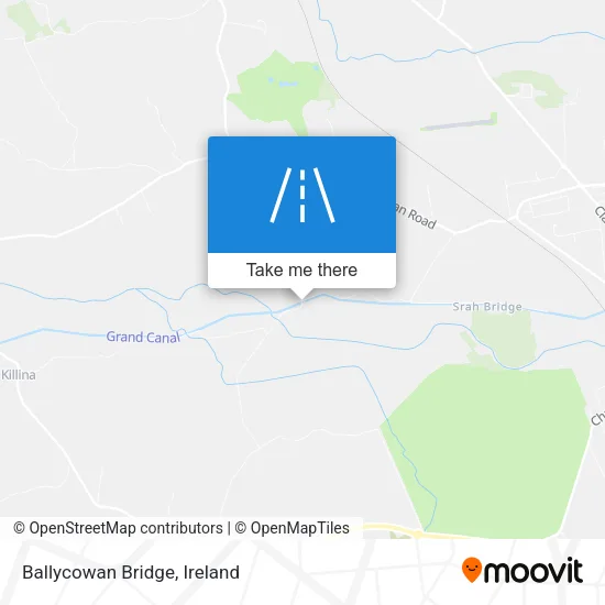 Ballycowan Bridge map