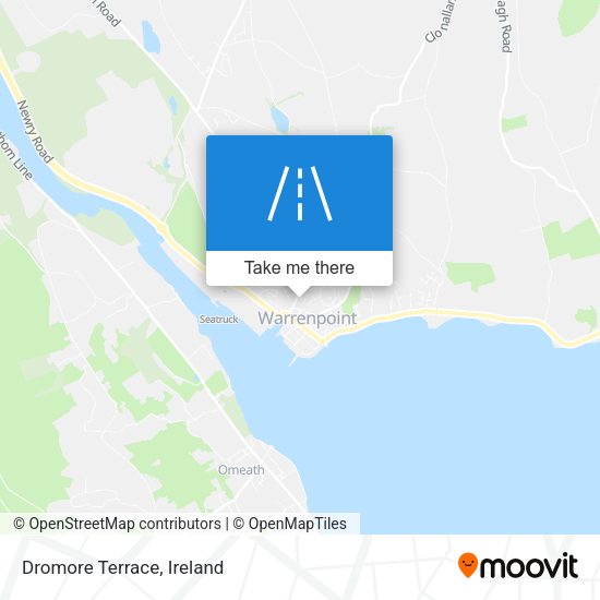 Dromore Terrace map